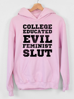 college educated evil feminist slut